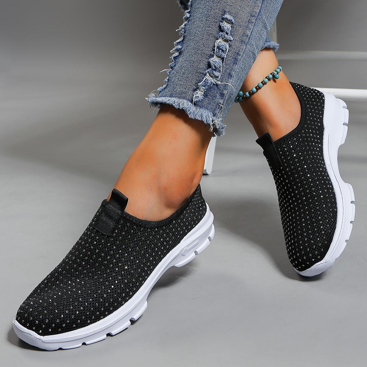 

Модные мужские кроссовки, дышащая мужская повседневная обувь, нескользящие мужские мокасины для ходьбы, легкие модные мужские теннисные туфли, бесплатная доставка 36 чёрный