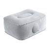 Press-Type Inflatable Cushion Travel Foot Rest Pillow Portable Car Airplane Seat Heightening Cushion for Camping Outdoor