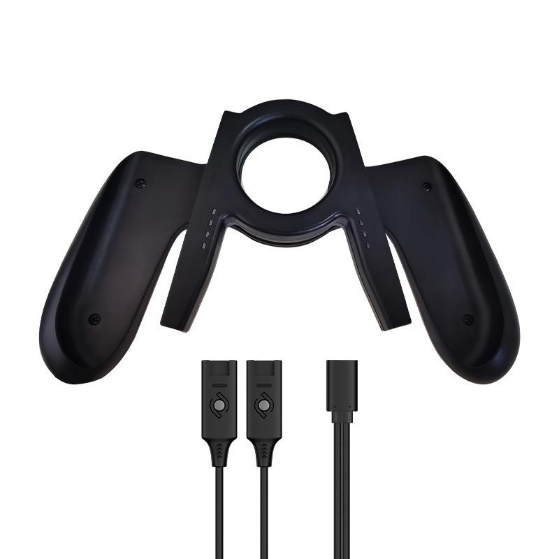 

Съемный зарядный держатель iPlay 2-в-1 для Switch OLED Joy-Con HBS-223 чёрный