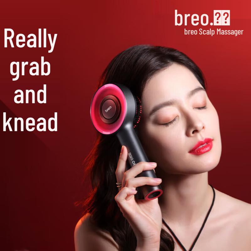 

Breo Scalp3S Smart Head Massager Comb with Red Light
