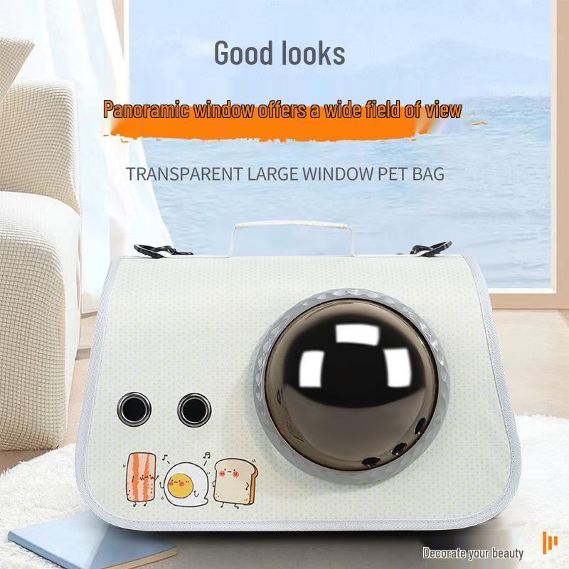 Portable Space Capsule Pet Carrier Backpack (For Cats and Dogs)