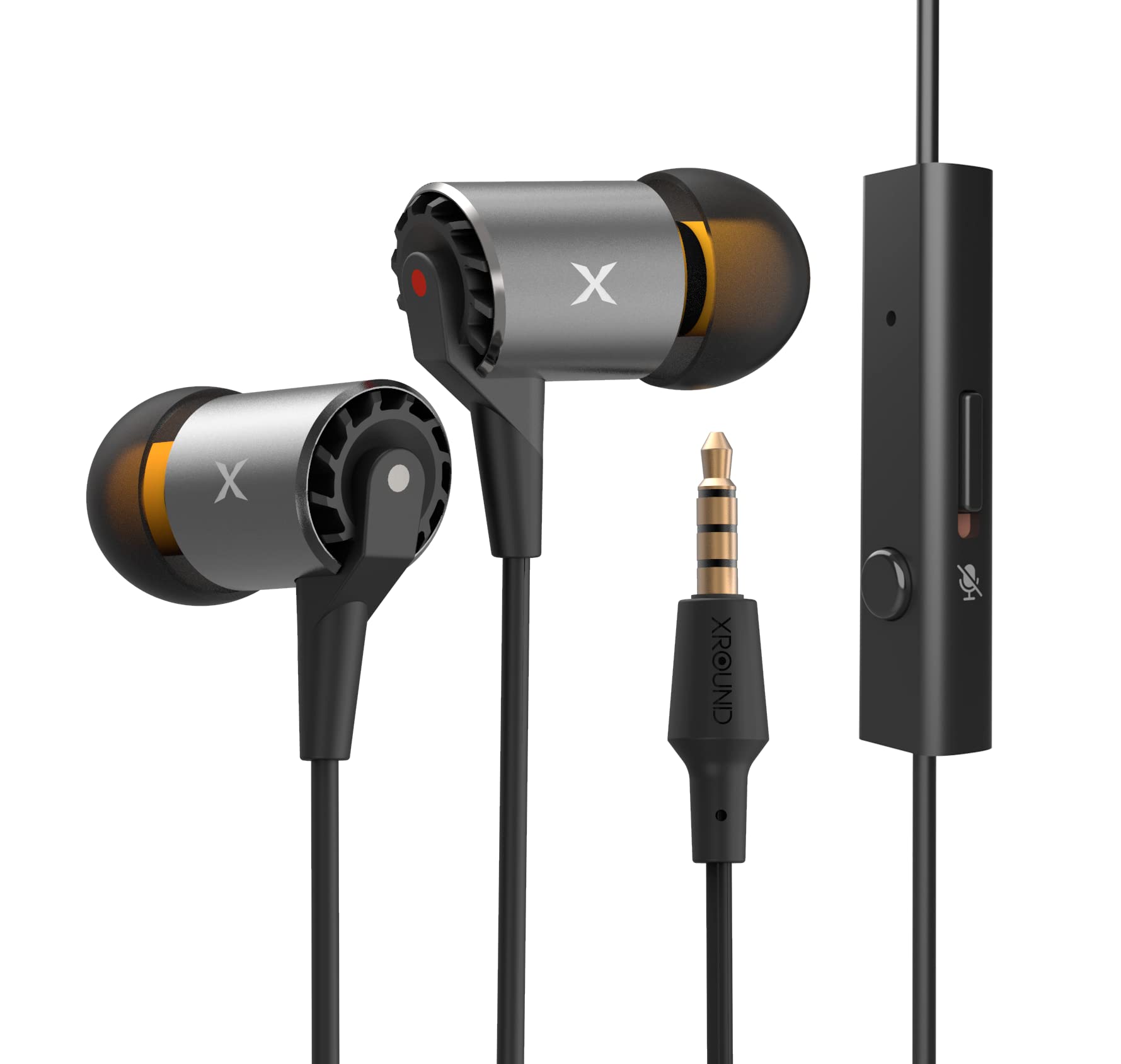 

Xround Gaming Earphones AERO Plus AI Noise Cancelling Microphone Adapter Included XRD-XA03XTA02