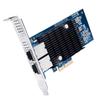 Ipolex 10G Network Card, Intel X550-T2 ELX550AT2 Genuine Chipboard, Dual RJ45 Ports, 10Gbase-T LAN Card, PCI-E3.0 X4/X8/X16, for PC Servers