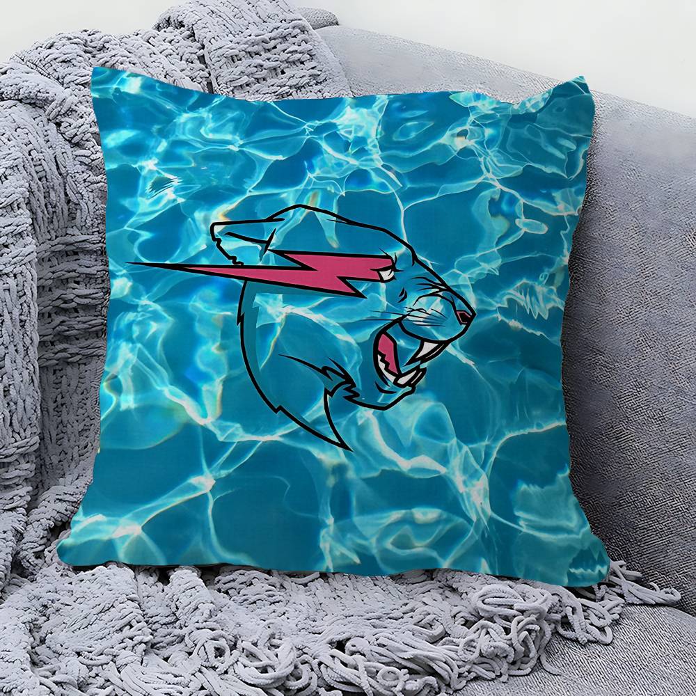 

Мистер Игровой Зверь Персонализированная Наволочка Пылезащитная Спальня Детская Вечеринка Украшение Наволочка День Рождения Детский Подарок 26x26Inch