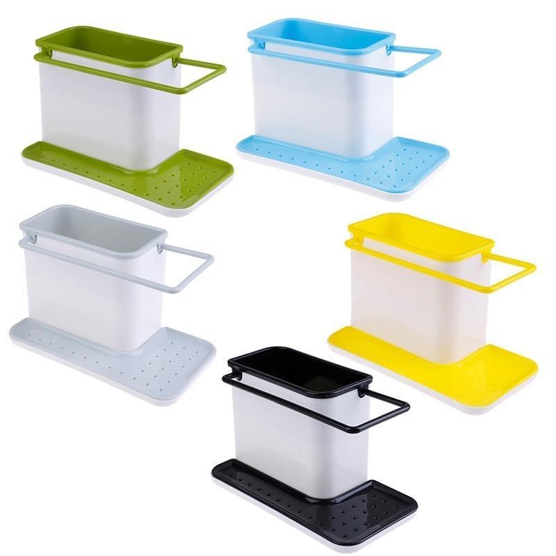 1PCS New Creative Plastic Shelves Multifunctional Separated Kitchen Storage Organizer Finishing Shelf Bathroom Storaging Tool