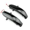 2pcs Flashing Water Dynamic Blinker LED Turn Signal Side Mirror Light For Mercedes Benz C Class W203 W211 S203 CL203 2001-2007