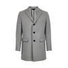 J.Lindeberg Men's Mid-Length Wool Single-Breasted Overcoat