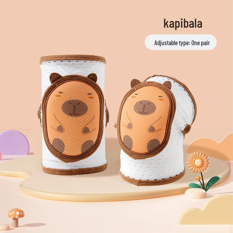 Letní dětské chrániče kolen a loktů: Tenké ochranné vybavení pro lezoucí a chodící batolata
