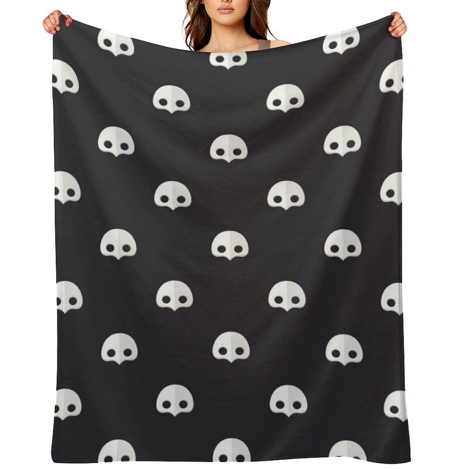 

Amaurotine Polka Dots Throw Blanket Luxury Designer Plaid on the sofa For Sofa Thin Sofas Blankets 30x40in