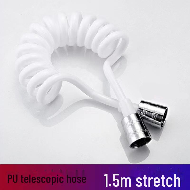 

Комплект для душа и смесителя с усилителем шампуня и душевой лейкой для ванной комнаты 1.5m telephone line hose