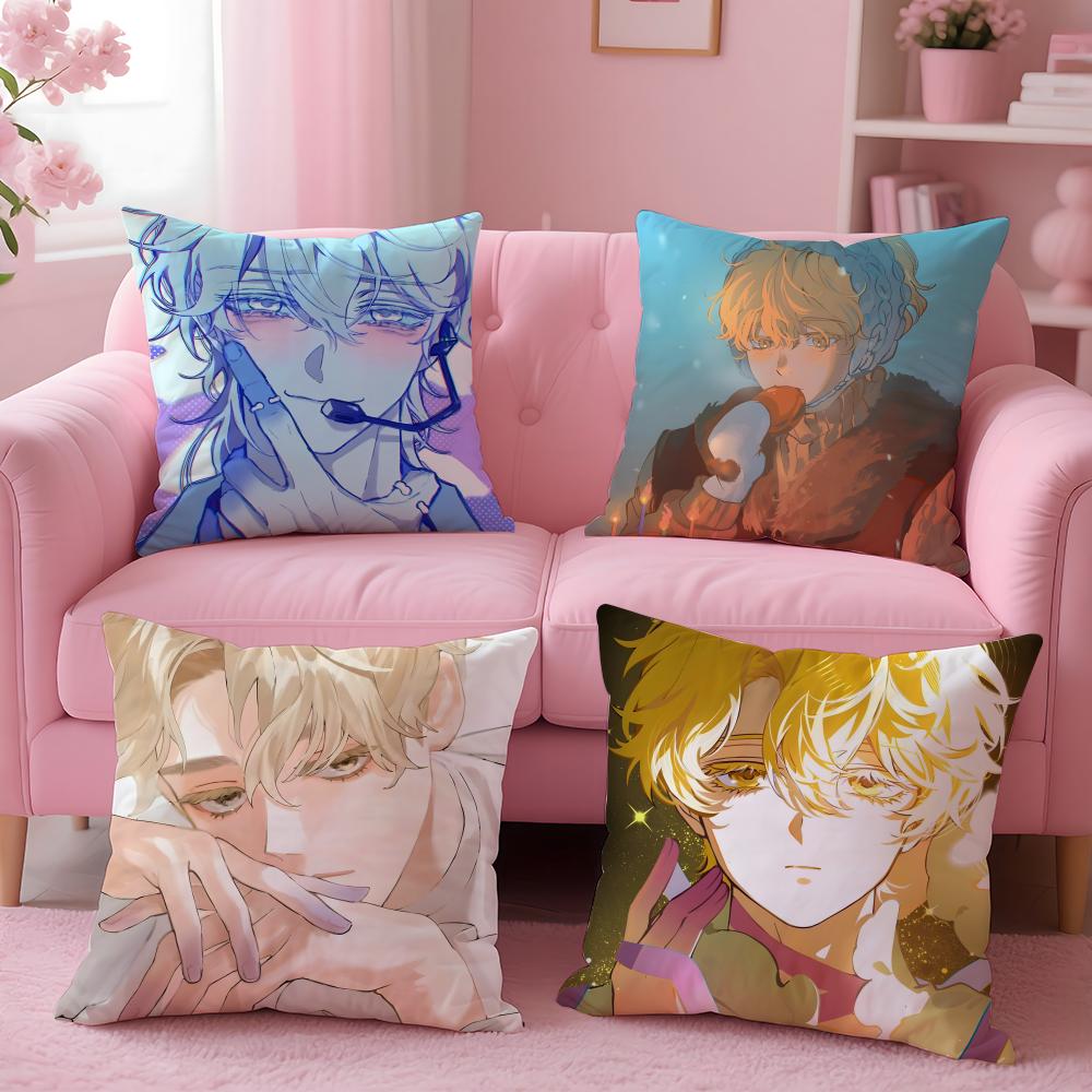 A-Alien S-Stage Luka Cool Anime Boy Pillow Case Plush Fabric Soft Double-Sided Printed Sofa Warm Winter Home Gift Cushion Cover