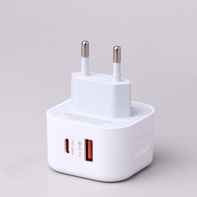 USB Type C Charger PPS Fast Charge Dual Port Fast Charging European And American Standard Head For Laptop