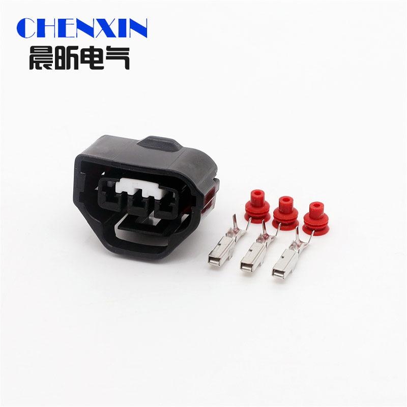car accessory 3 Pin 11261 Female Auto Sensor Connector Throttle Automotive Plug 7283-1133-10