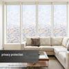 Frosted Glass Privacy & Sun Protection Film for Bathroom Windows