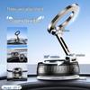 15W Magnetic Car Mount & Wireless Charger with Rotating Suction, Compatible with Apple 17