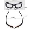 Fashion Goggles CS Impact Protection Tactical Windshield Cycling Sports Tactical Glasses for Women's UV400 Eyeglasses
