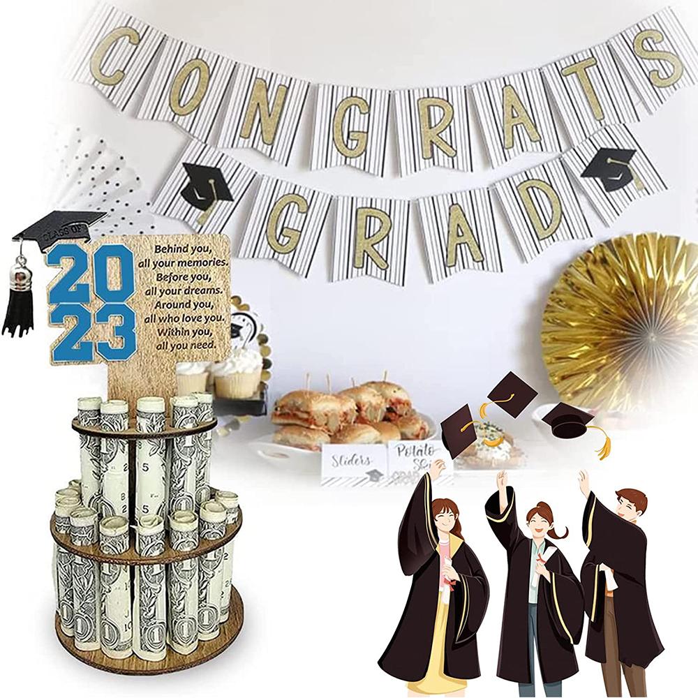 2023 Double-Layer Graduation Gift Money Holder for Graduation Party Supplies