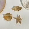 1/3Pcs Trendy Shell Starfish Hair Clips Y2K Vacation Style Hairpins Women Girls Metal Side Bangs Clips Hair Accessories Gifts