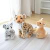 Simulation Cheetah Baby Leopard Stuffed Toy Soft Simulation Cheetah Plush Toy  Children Gift