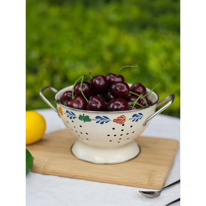 Royal Dutch Kitchen Sieb, Nudelsieb, Obst, Gemüse, Spülen, Abtropfschale, Tafelaufsatz