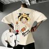 Übergroßes One Piece Luffy Anime Grafik T-Shirt Mann Frau Baumwolle Kurzarm-Tee Streetwear 2026 Sommer Neu Lässig Y2k Kleidung