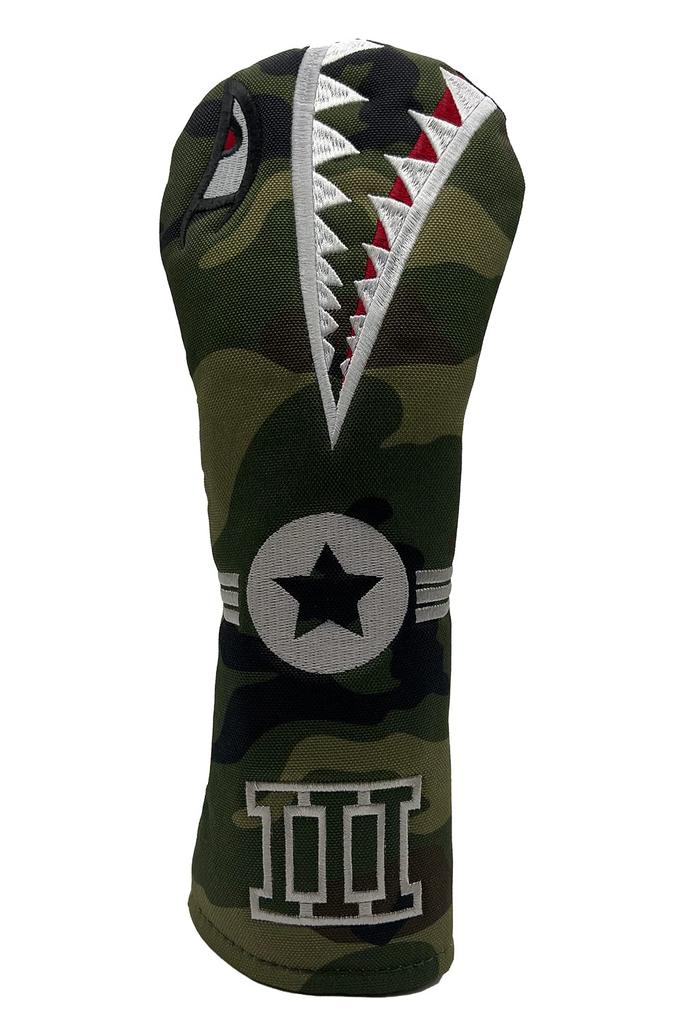 P.Golf Shark Headcovers (Set) (1, 3, 5, UT)