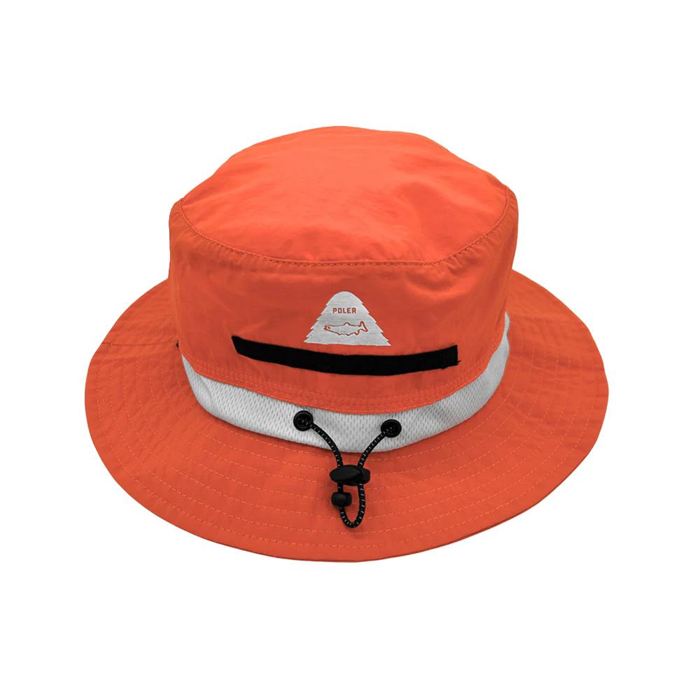 POLERSTUFF Streamr Faltbarer Hut Orange