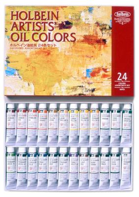 Holbein Oil Paint H915 10ml 24-Color Set 915