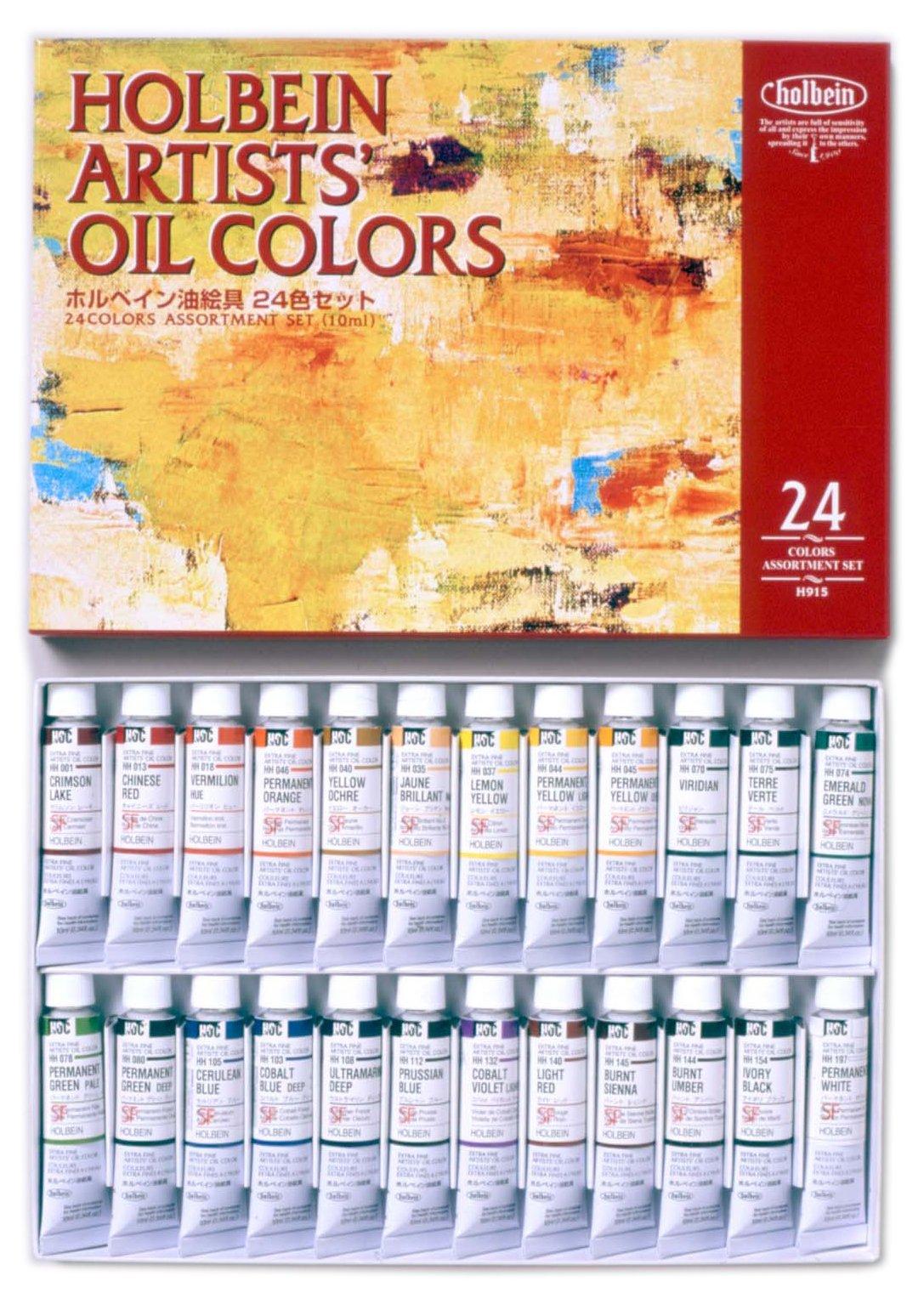 

Holbein Oil Paint H915 10ml 24-Color Set 915