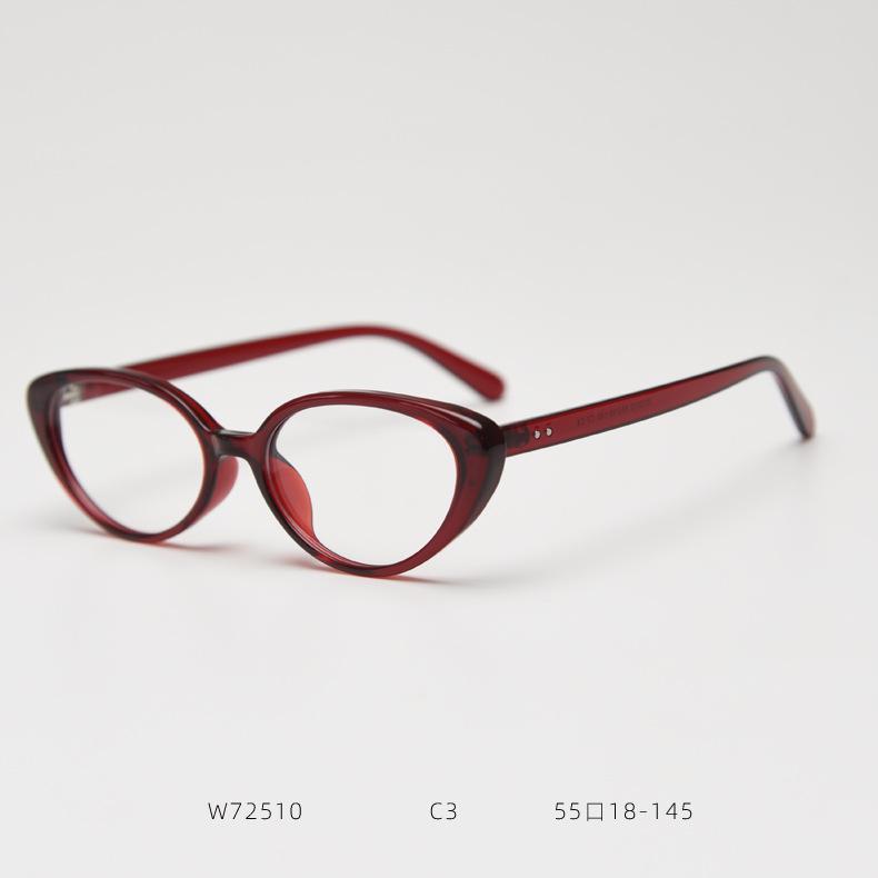 Blue Light Oval Blocking Light Blocking Glasses For Women High Definition Clear Blue Light Blocking Light PC Screen Glasses Anti Radiation Eyeglass