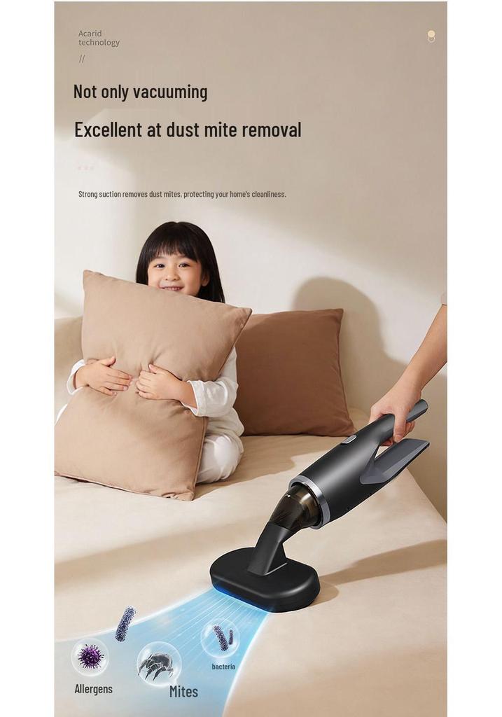 High Suction Handheld Wireless Vacuum Cleaner for Home & Car