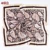 New Cashew Flower Pattern Printing 91 * 91 Satin Large Square Scarf Silk Scarf Spot Wholesale, Yiwu