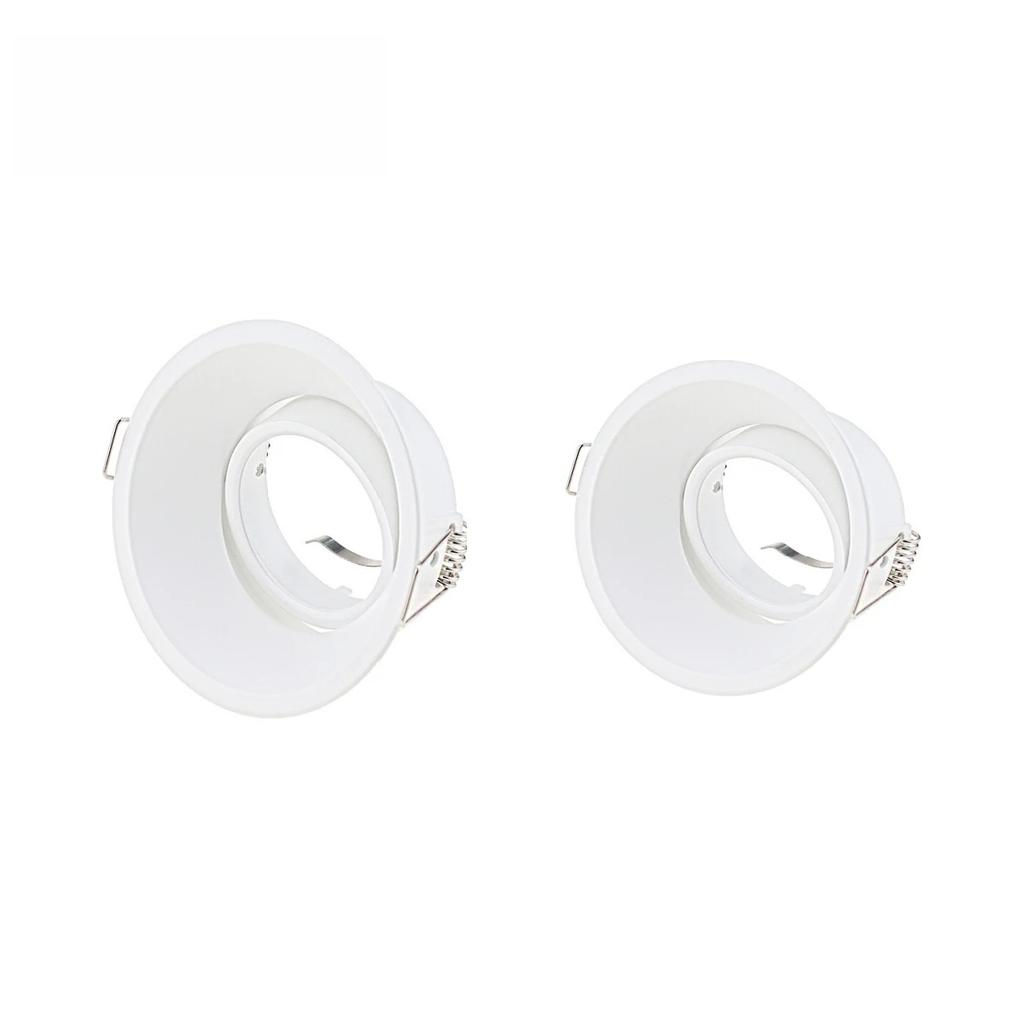 JOYINLED 10PCS High Quality Spotlight LED Adjustable Recessed Commercial Aluminum Rotatable Downlight Open Hole 85mm and H45mm