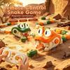 Eyes Rotate Electric Snake Toy Two Speed Modes Magnetic Food Collecting  Segmented Body