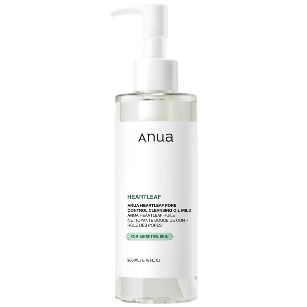 

ANUA Heartleaf Pore Control Cleansing Oil Mild 200ml makeup remover oil