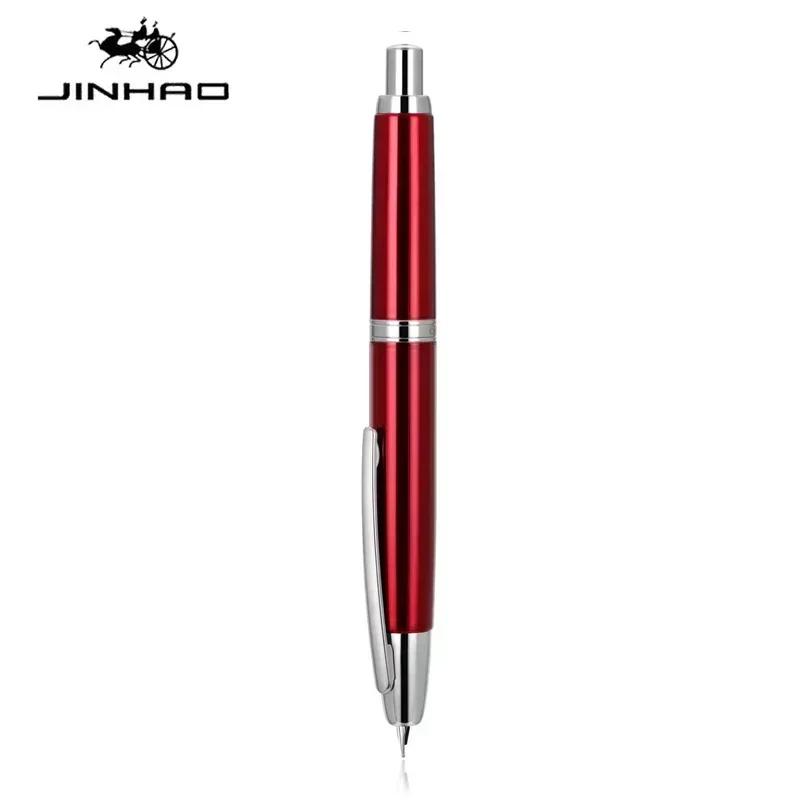 NEW Color Gradient Matcha ! JINHAO 10 Press Fountain Pen Retractable EF F Metal School Office Supplies Stationery PK A1 A2