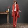 Tissu Pur Lin Lin Lavé Confortable Respirant Tissu Printemps Été DIY Robe Pantalon Large Veste Légère Vêtement