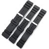 Retro Student Square Watch with Rubber Strap, Universal Pin Buckle, 18-22MM