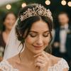 Elegant Rhinestone Diadem Sparkling Bride Wedding Tiaras Hair Hoop Bridal Crown  Special Occasion