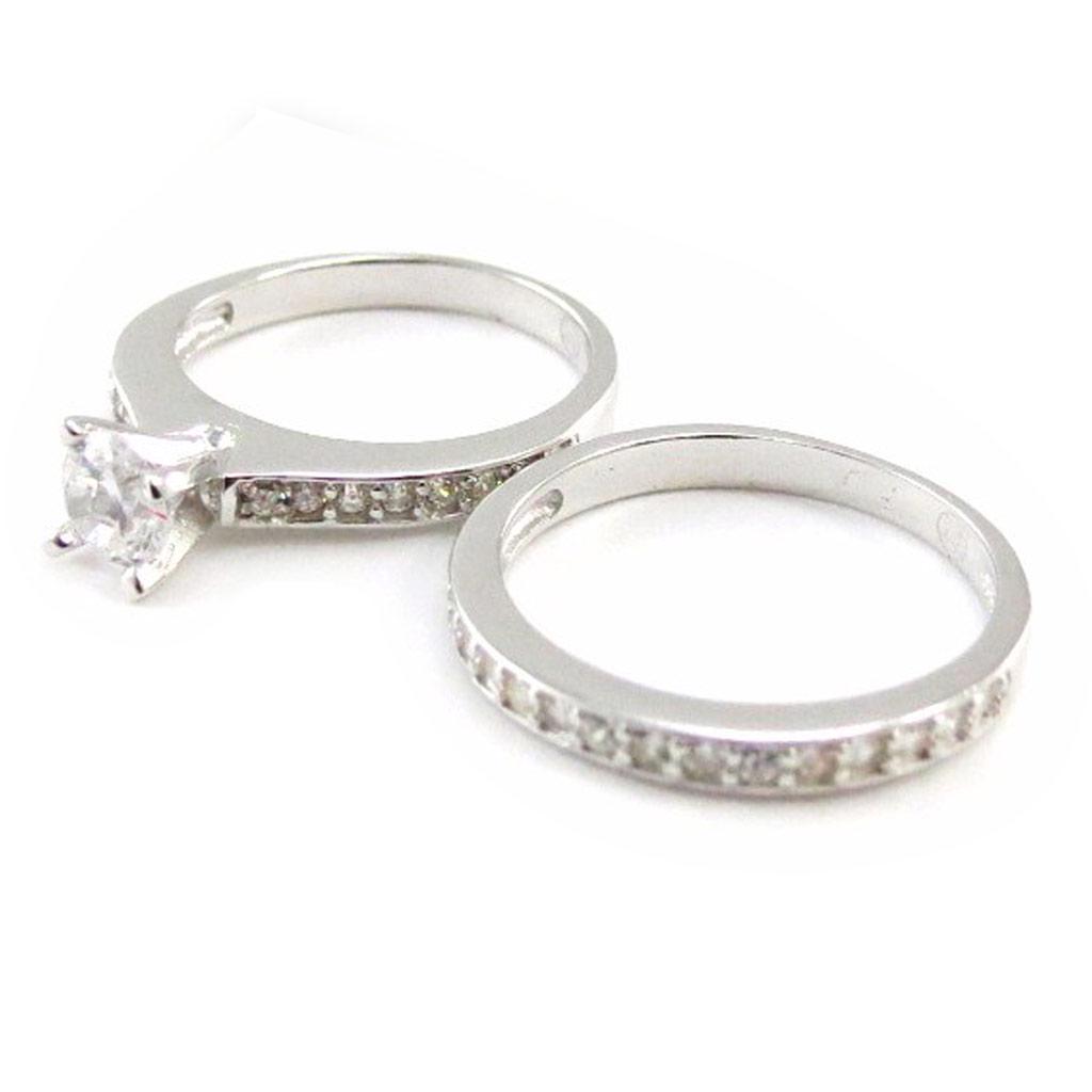 Silver Ring 'For Life' duo