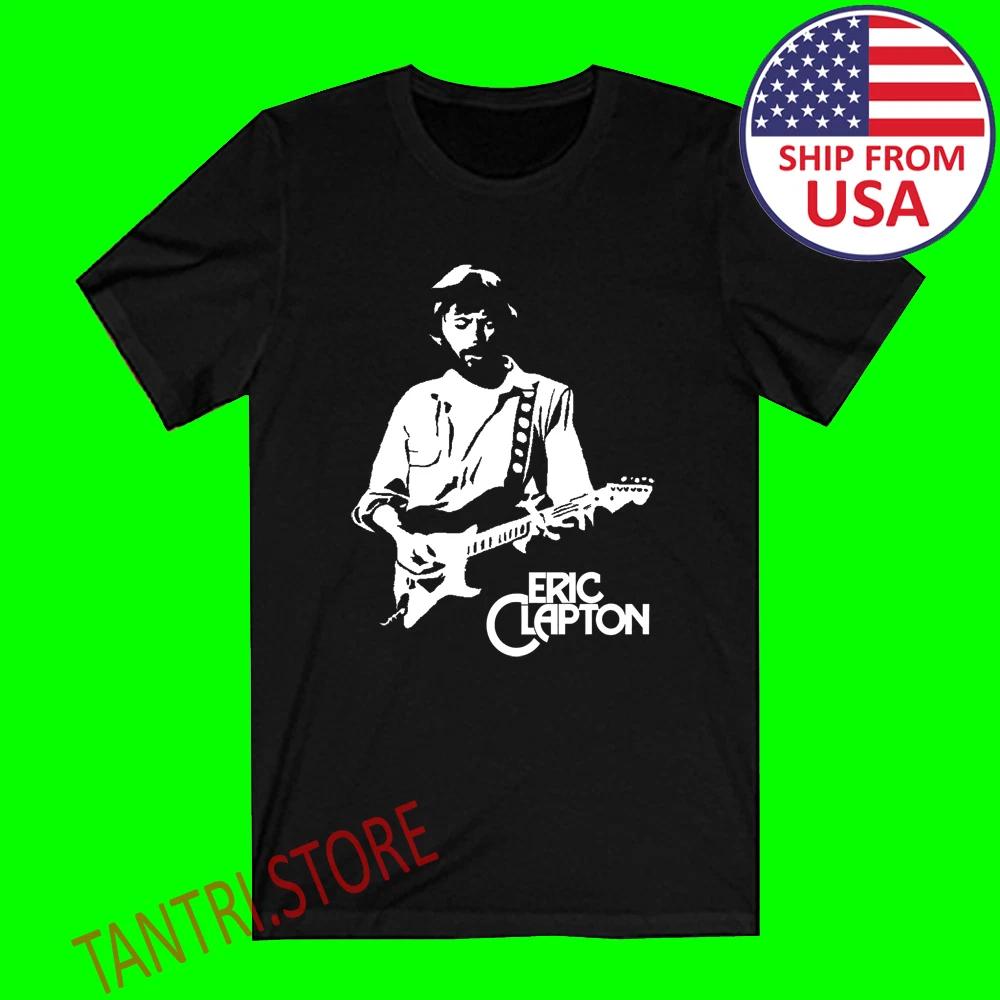 Eric Clapton Guitar Men s Black Size S to 3XL 4XL