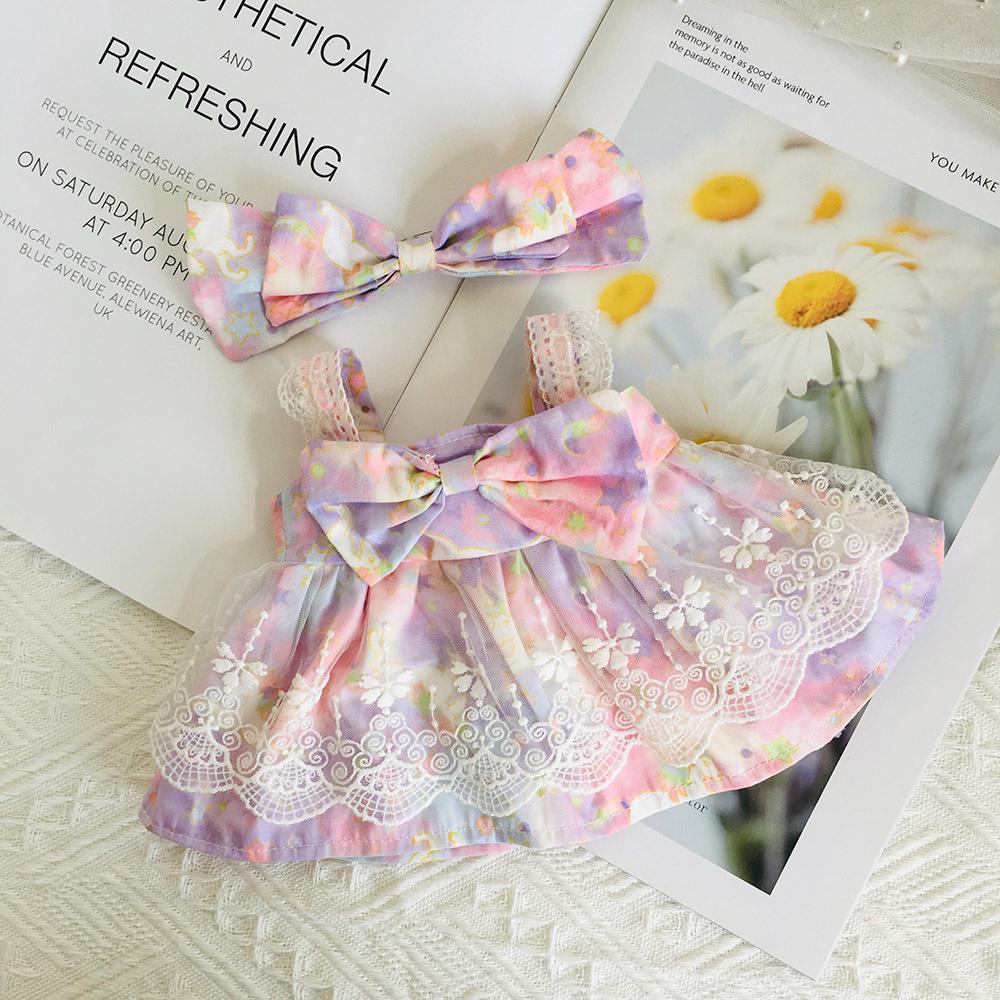 Medium 30cm Handmade Doll Clothes for Jointed Bear - S Size Belle Lulu Outfit Gift for Girls