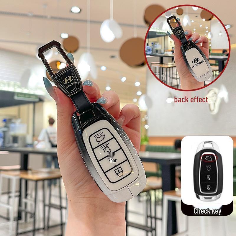 2021-2023 Hyundai CUSTO Key Case: Metal Car Key Buckle Shell