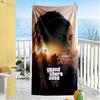 Gta Customizable Name Beach Towel Super Soft Microfiber Quickdry Fabric Portable for SwimmingBeachCamping Travel Beach AccessoriesGym