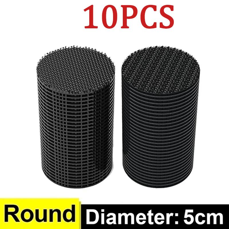 2/5/10Pcs Double Faced High Adhesive Car Carpet Pad Fixing Stickers Home Floor Anti Skid Fixed Patch Grip Tape Sticker