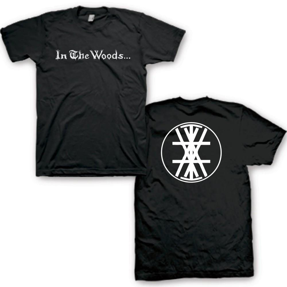 IN THE WOODS cd cvr Cease the Day WHITE LOGO Official SHIRT LRG New omnio ages Unisex T-Shirt L