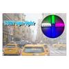 USB Rechargeable Battery Taxi Sign Light,Roof Taxi Sign with Magnetic Waterproof Taxi Cab Roof Top Illuminated Sign