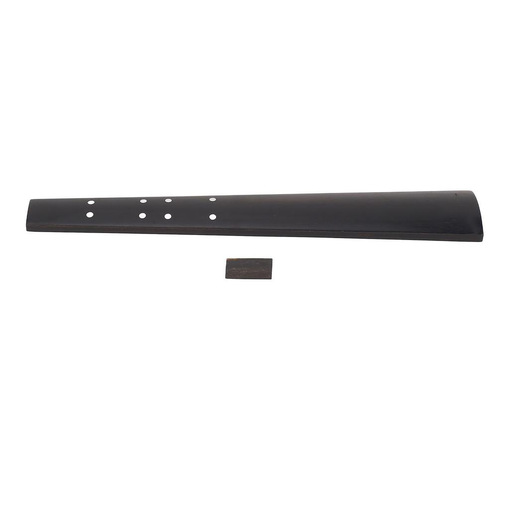 44 Full Size Violin Fingerboard Ebony Wood Violin Fingerboard Replacement Repair Part