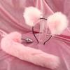 Cute Soft Cat Ears Headbands with 40cm Fox Tail Bow Metal Butt Anal Plug Erotic Cosplay Accessories Adult Sex Toys for Couples