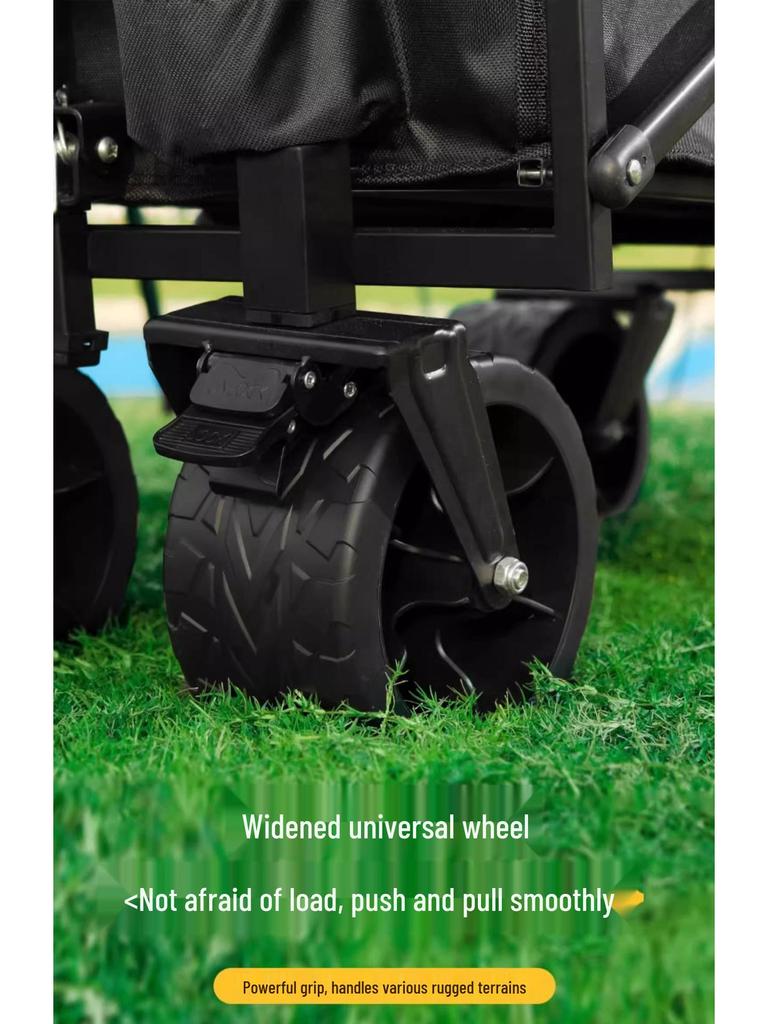 Multifunctional Off-Road Folding Camping Cart for Kids